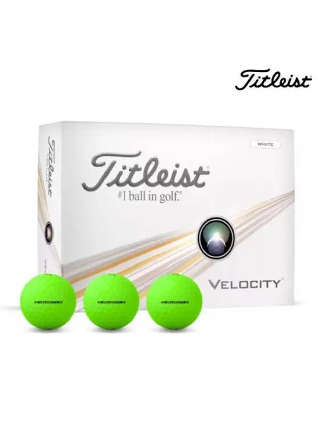 Velo City Green Golf Ball Domestic Product GQ5524072626892 - TITLEIST - BALAAN 1