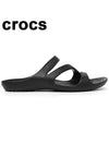 Slide Cardi 2 W Sandals Black 206756 001 - CROCS - BALAAN 1