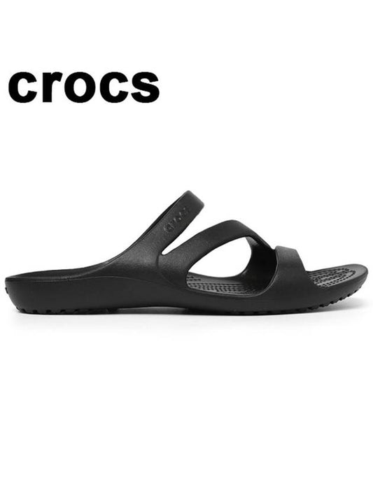 Slide Cardi 2 W Sandals Black 206756 001 - CROCS - BALAAN 1