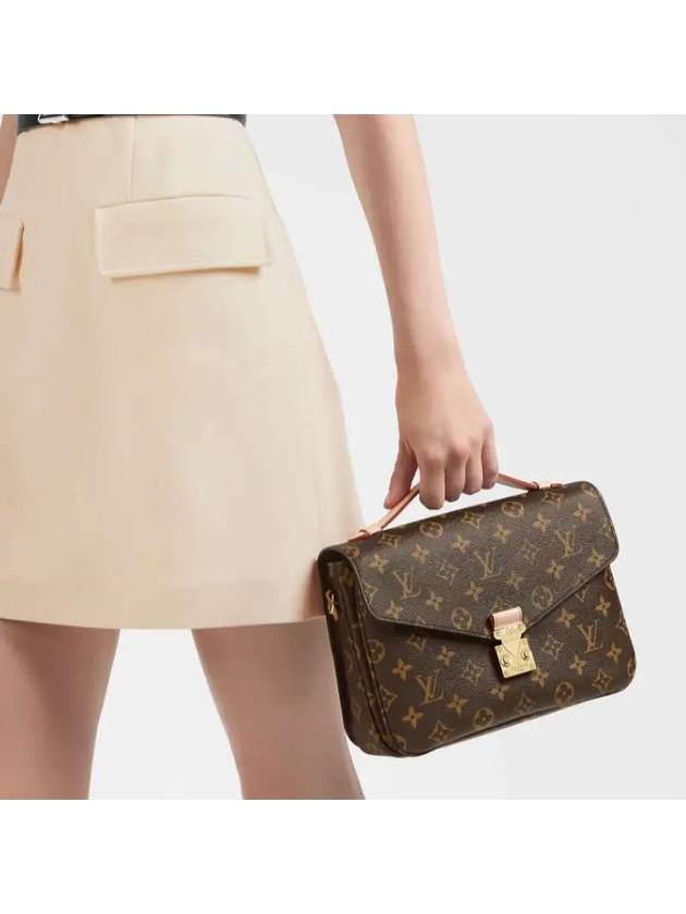 Monogram Pochette Metis Cross Bag Brown - LOUIS VUITTON - BALAAN 3