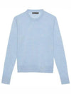 Talk Buddy To Me Crew Neck Merino Wool Knit Top Sky Blue - G/FORE - BALAAN 2