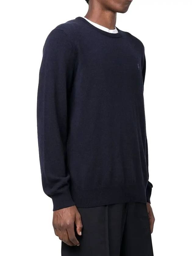 Logo Basic Pullover Knit Top Navy - POLO RALPH LAUREN - BALAAN 3