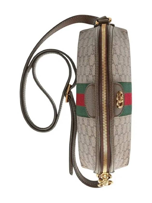 Ophidia GG Shoulder Bag Beige Ebony - GUCCI - BALAAN 6