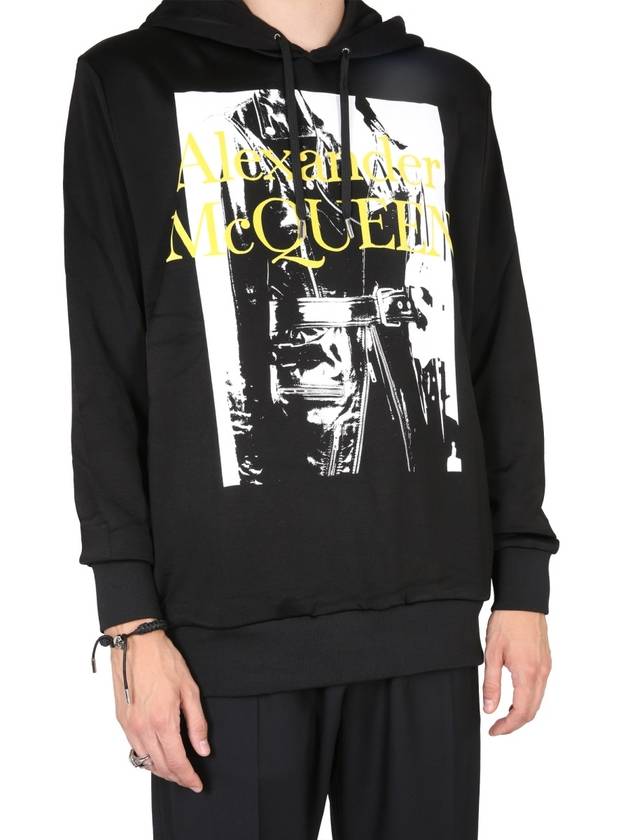 logo graphic hoodie - ALEXANDER MCQUEEN - BALAAN 5