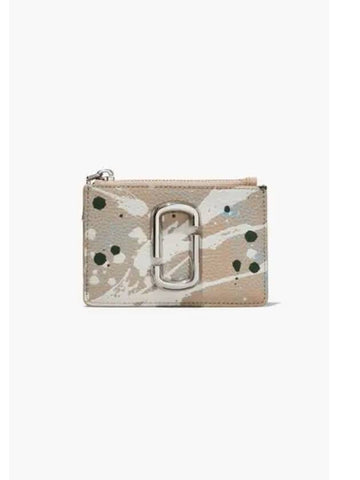 TopZipWallet Snapshot Splatter Rice MBACM22010BEX - MARC JACOBS - BALAAN 1