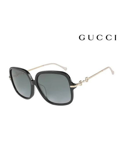 Eyewear Square Acetate Sunglasses Grey - GUCCI - BALAAN 2