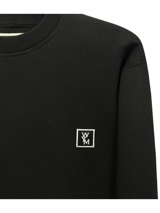 Back Logo Sweatshirt Black - WOOYOUNGMI - BALAAN 6