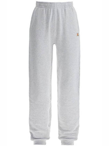 Fox Applique Track Pants Grey - MAISON KITSUNE - BALAAN 1