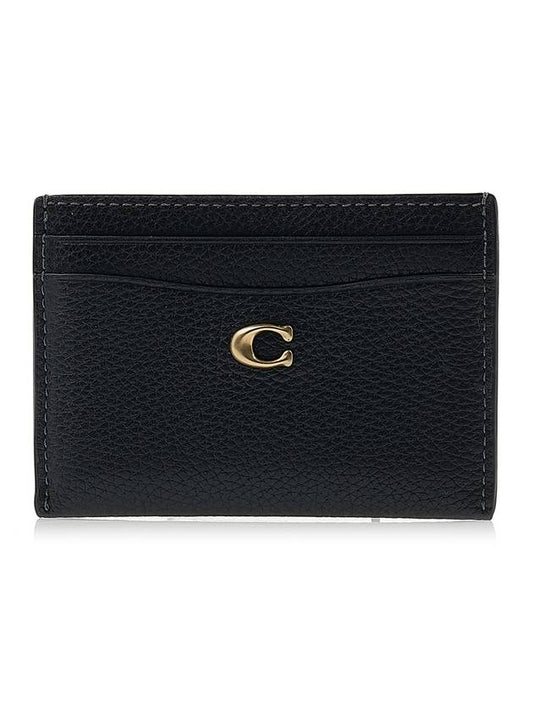 Women's Card Case CM436 BLACK - COACH - BALAAN 2