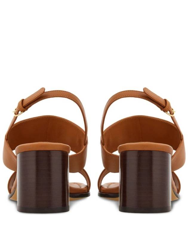 Ferragamo Sandals Brown - SALVATORE FERRAGAMO - BALAAN 4