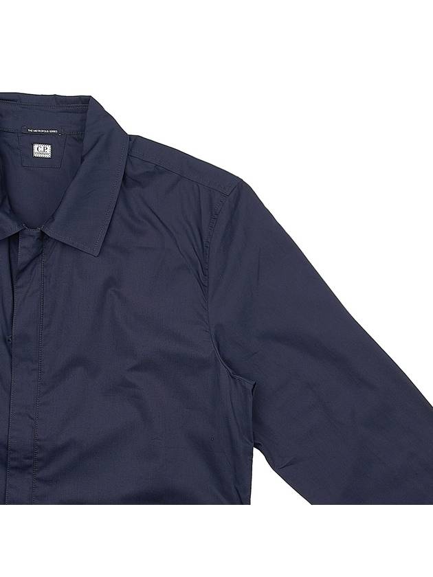 Gabardine shirt jacket 15CLSH041A 006472A 888 - CP COMPANY - BALAAN 5