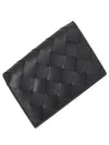 Intrecciato Card Wallet Black - BOTTEGA VENETA - BALAAN 2