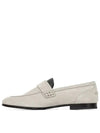 24FW Light Gray Monilli Suede Penny Loafer MZSFC2742P C9593 - BRUNELLO CUCINELLI - BALAAN 2