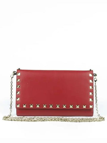 Red color crossbody bag - VALENTINO - BALAAN 1