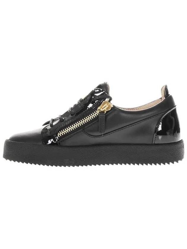 May London Gold Low Top Sneakers Black - GIUSEPPE ZANOTTI - BALAAN 4