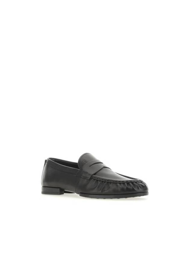 Smooth Calf Leather Loafers Black - TOD'S - BALAAN 2