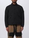 Men's Garment Dyed Crinkle Reps Nylon Shirt Jacket Black - STONE ISLAND - BALAAN 2