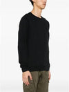 Light Fleece Sweatshirt Black - CP COMPANY - BALAAN 5