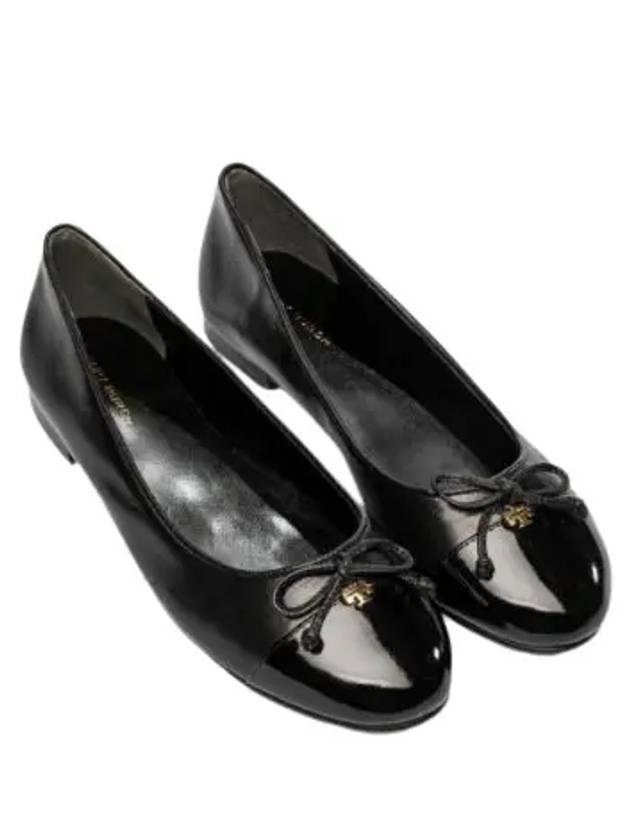 Cap Toe Ballet Flats Black - TORY BURCH - BALAAN 2