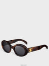 Eyewear Triomphe 01 Acetate Sunglasses Blonde Havana - CELINE - BALAAN 2