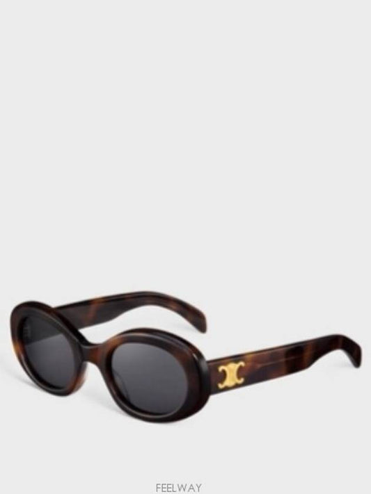 Eyewear Triomphe Acetate Sunglasses Blonde Havana - CELINE - BALAAN 2