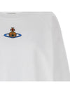 ORB Logo Crewneck Sweatshirt White - VIVIENNE WESTWOOD - BALAAN 5