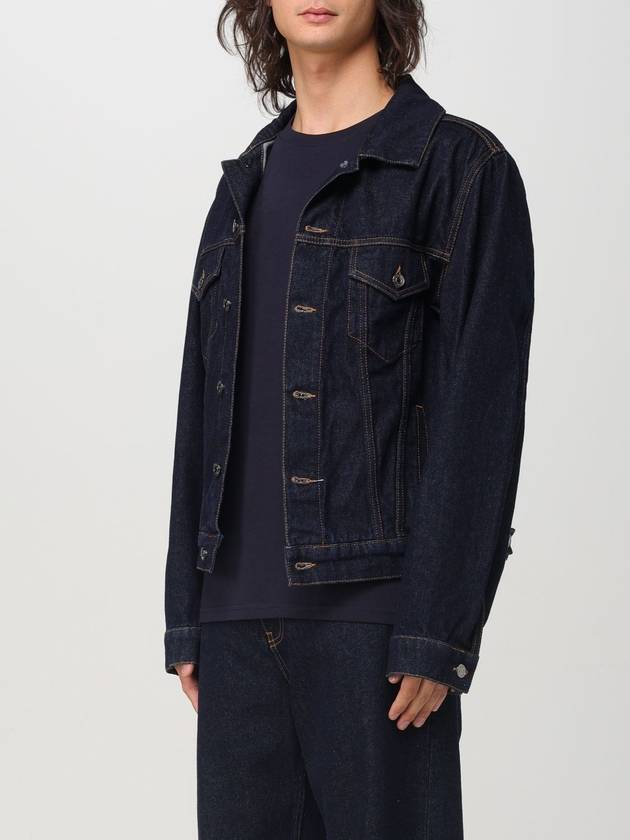 Blue denim jacket 3740MH230L 247599 89 - MSGM - BALAAN 4