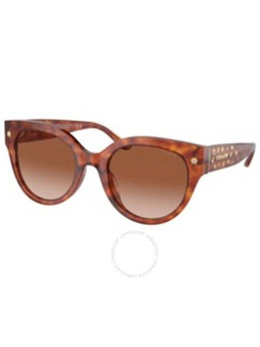 Coach Brown Gradient Oval Ladies Sunglasses HC8393U 577413 53 - COACH - BALAAN 1