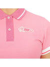 Golf wear women s collar short sleeve t shirt MLW 3B AP08 PINK - MARK & LONA - BALAAN 9