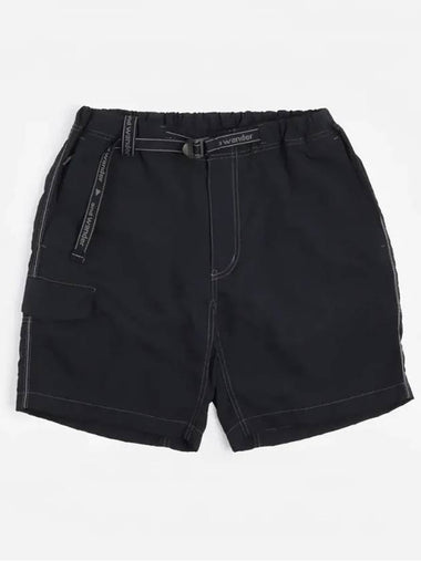 Ny Taffeta Hiker Short Pants Black 5744152140 010 - AND WANDER - BALAAN 1