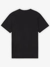 Chillax Fox Patch Classic Short Sleeve T-Shirt Black - MAISON KITSUNE - BALAAN 3