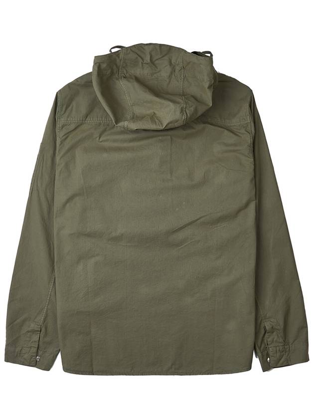 Gabardine Lens Long Sleeve Anorak Green - CP COMPANY - BALAAN 3