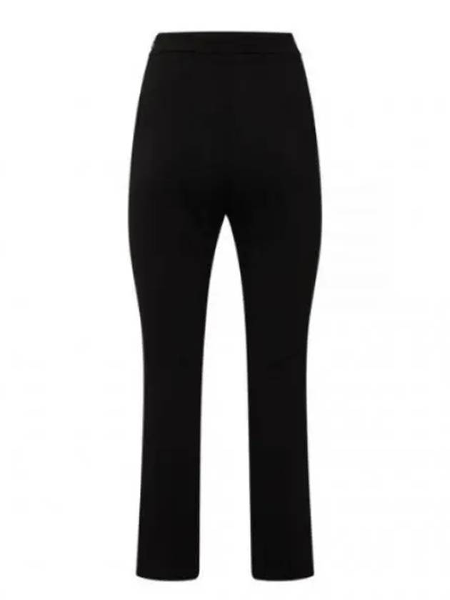 Nepeta Virgin Wool Straight Pants Black - MAX MARA - BALAAN 2