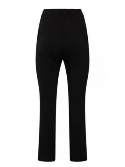 Nepeta Virgin Wool Straight Pants Black - MAX MARA - BALAAN 2