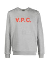 VPC Logo Crew Neck Sweatshirt Grey - A.P.C. - BALAAN 2