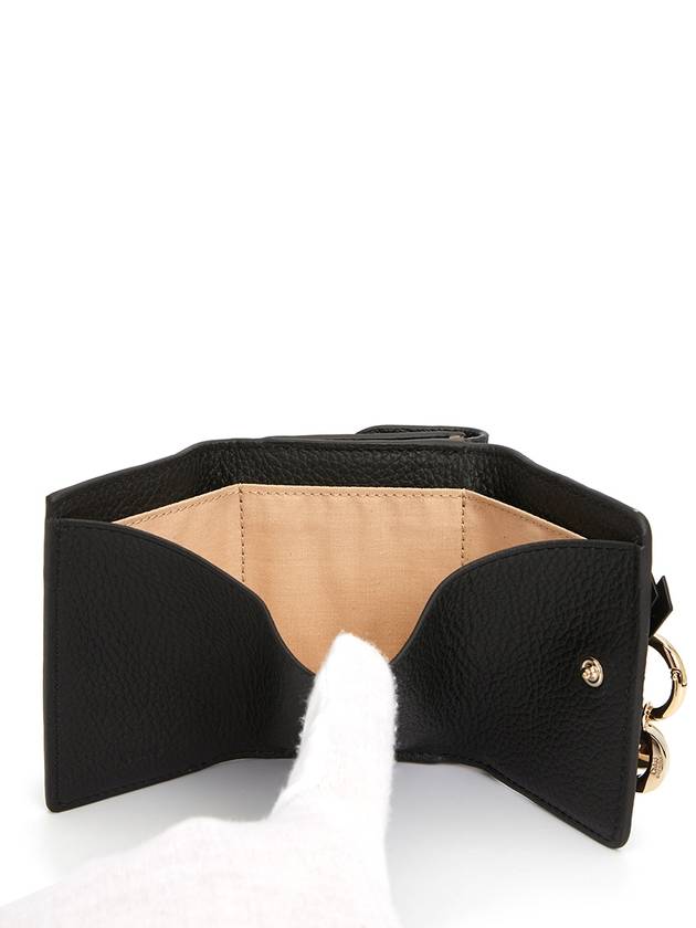 Alphabet Small Half Wallet Black - CHLOE - BALAAN 7