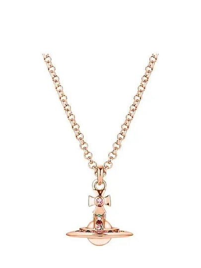 Petite ORB Necklace Pink Gold - VIVIENNE WESTWOOD - BALAAN 2