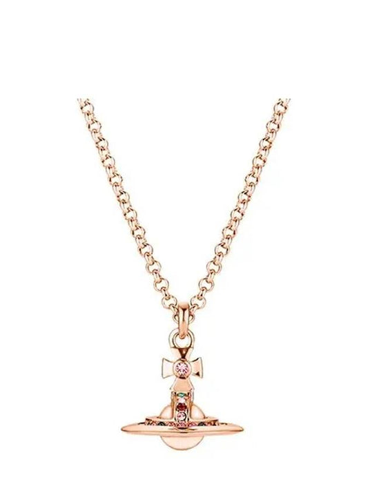 Petite ORB Necklace Pink Gold - VIVIENNE WESTWOOD - BALAAN 2