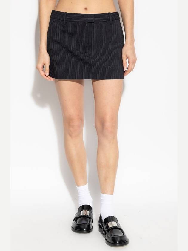 Acne Studios Wool Skirt, Women's, Black - ACNE STUDIOS - BALAAN 3