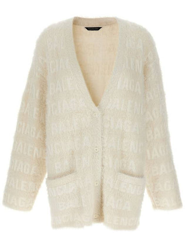 Balenciaga 'Furry' Cardigan - BALENCIAGA - BALAAN 1