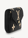 Victorine Tri-Fold Card Wallet Black - LOUIS VUITTON - BALAAN 3