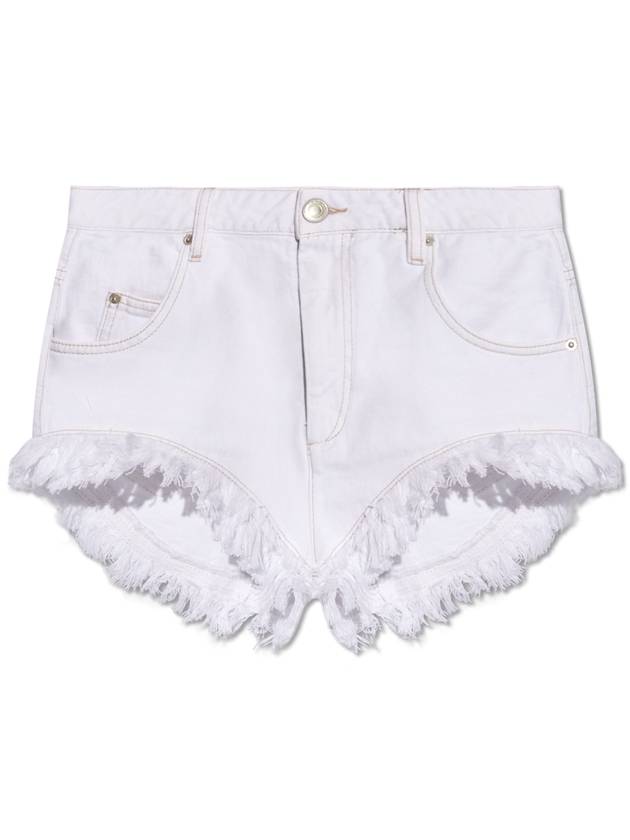 Isabel Marant ‘Eneidao’ Denim Shorts, Women's, White - ISABEL MARANT - BALAAN 1