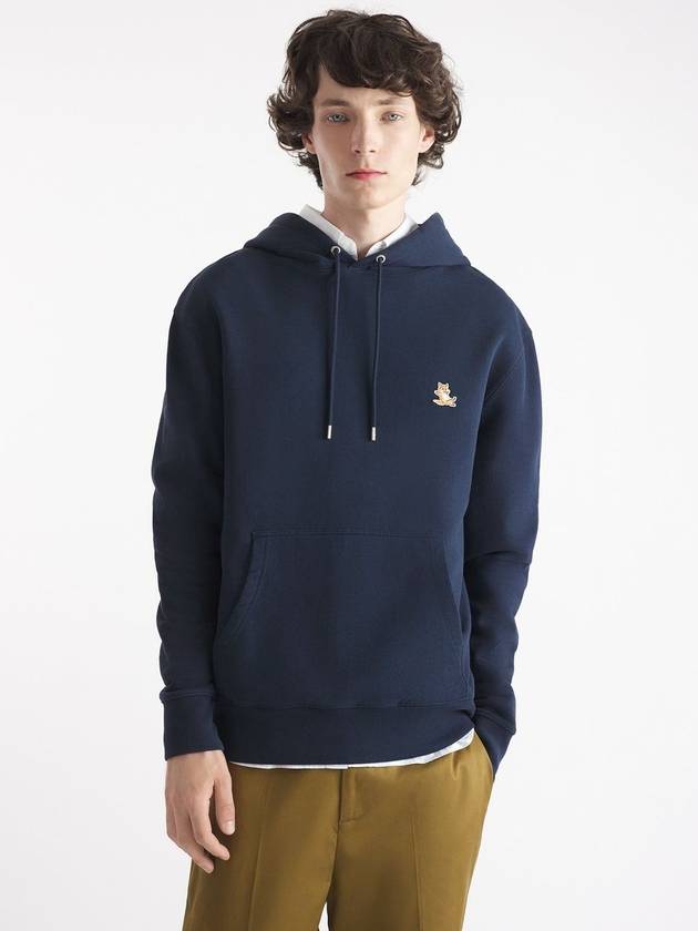 Chillax Patch Regular Hoodie Navy - MAISON KITSUNE - BALAAN 2