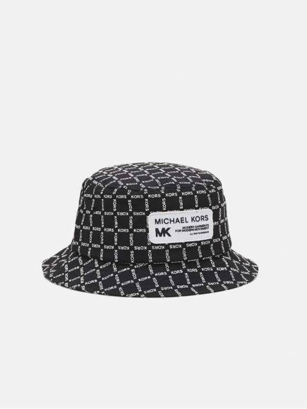 MICHAEL KORS GRID LOGO BUCKET HAT - MICHAEL KORS - BALAAN 1