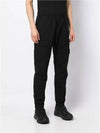 Wappen Patch Cargo Track Pants Black - STONE ISLAND - BALAAN 4