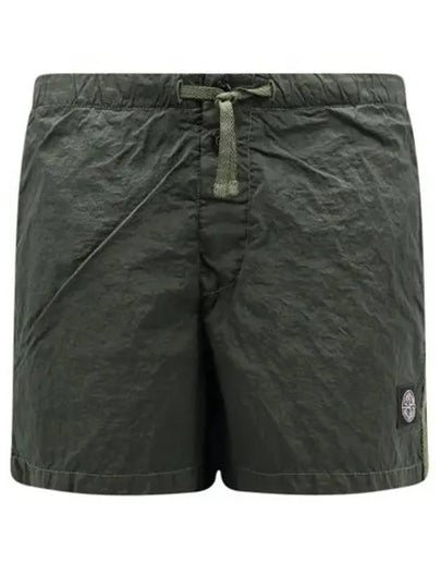 Swimming Nylon Trunk Shorts Dark Green - STONE ISLAND - BALAAN 2