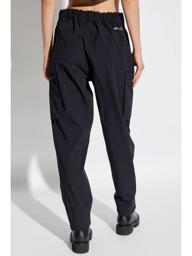 Jogging straight pants black - MONCLER - BALAAN 5