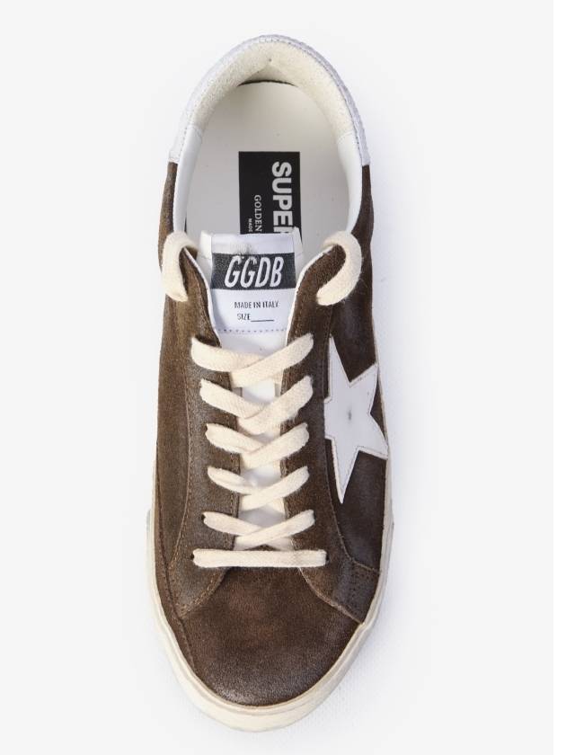 Superstar Suede Low Top Sneakers Brown - GOLDEN GOOSE - BALAAN 7