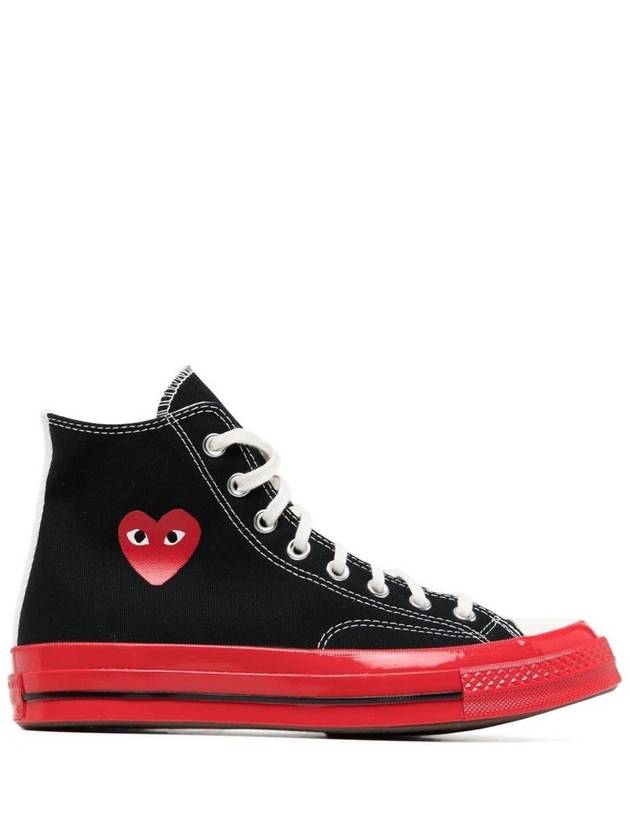 Comme Des Garçons Play Chuck 70 High Sneakers - COMME DES GARCONS PLAY - BALAAN 1