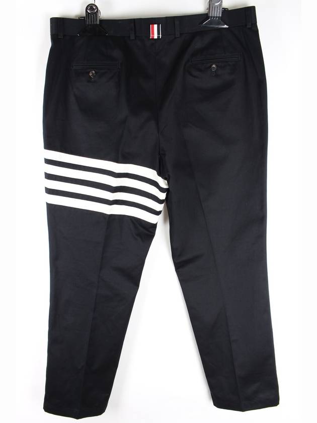 Unconstructive diagonal armband cotton slacks 5 36 - THOM BROWNE - BALAAN 3